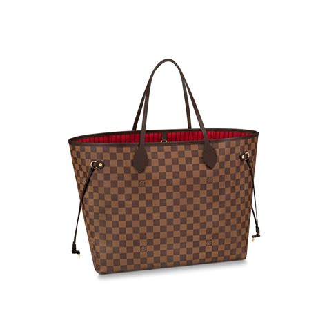 louis vuitton neverfull mm damier ebene or monogram|louis vuitton damier ebene satchel.